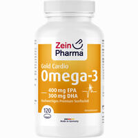 Omega- 3 Gold Herz Epa 400 Mg/dha 300 Mg Weichkapseln 120 Stück