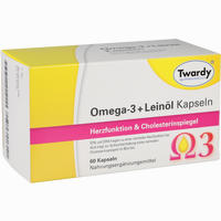 Omega- 3 + Leinöl Kapseln Weichkapseln 60 Stück 