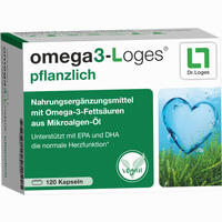 Omega3- Loges Pflanzlich Kapseln 60 Stück - ab 16,19 €