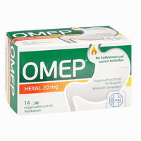 Omep Hexal 20mg Magensaftresistente Hartkapseln  7 Stück - ab 3,90 €