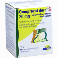 Omeprazol Dura S 20mg Kapseln 14 Stück - ab 1,77 €