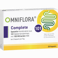 Omniflora Complete 101 Bakterienstämme 100 Mrd Kbe 28 Stück