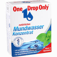 One Drop Only Natürliches Mundwasser Konzentrat  50 ml - ab 1,30 €