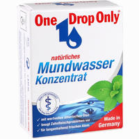 One Drop Only Natürliches Mundwasser Konzentrat  50 ml - ab 1,30 €