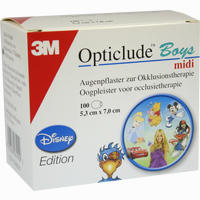 Opticlude 3m Disney Boys Midi Pflaster 50 Stück - ab 46,11 €