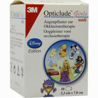 Opticlude 3m Disney Girls Midi Pflaster 50 Stück