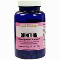 Ornithin 400 Mg Gph Kapseln  120 Stück - ab 87,44 €