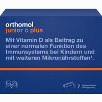 Orthomol Junior C Plus Granulat 7 Stück - ab 9,15 €