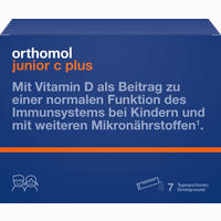 Orthomol Junior C Plus Granulat 7 Stück - ab 9,80 €