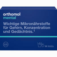 Orthomol Mental Granulat+kapseln 15 Tagesportionen Kombipackung 1 Packung