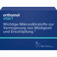 Orthomol Vital F Trinkfläschchen & Kapseln Kombipackung 7 Stück - ab 15,64 €