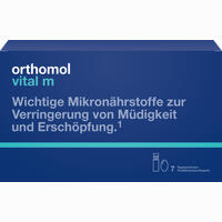 Orthomol Vital M Trinkfläschchen + Kapseln Kombipackung  7 Stück - ab 15,64 €