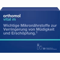 Orthomol Vital M Trinkfläschchen + Kapseln Kombipackung  7 Stück - ab 15,64 €