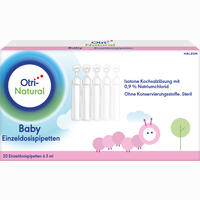 Otrinatural Baby Einzeldosispipetten 20 x 5 ml