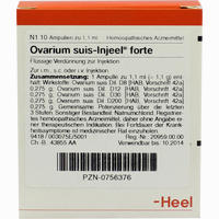 Ovarium Suis- Injeel Forte Ampullen 10 Stück