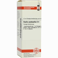 Oxalis Acet D4 Dilution 20 ml