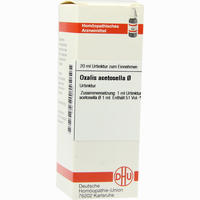 Oxalis Acetosella Urtinktur Dilution 20 ml - ab 10,80 €