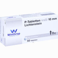 P- Tabletten Weiß 10mm Lichtenstein Tabletten  50 Stück - ab 11,16 €