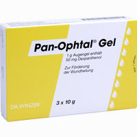 Pan- Ophtal Gel Augengel 3 x 10 g - ab 4,18 €