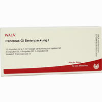 Pancreas Gl Serienpackung I Ampullen 10 x 1 ml