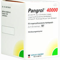 Pangrol 40000 Kapseln 50 Stück - ab 27,11 €