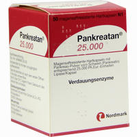 Pankreatan 25000 Kapseln 50 Stück - ab 18,30 €