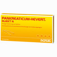 Pankreaticum- Hevert Injekt N Ampullen 10 Stück