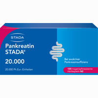 Pankreatin Stada 20.000 Hartkapseln Magensaftresistent 100 Stück - ab 9,51 €