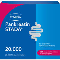 Pankreatin Stada 20.000 Hartkapseln Magensaftresistent 100 Stück - ab 9,44 €