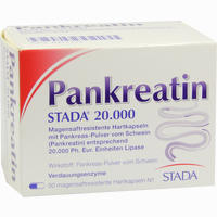 Pankreatin Stada 20.000 Kapseln Stada 200 Stück - ab 15,08 €