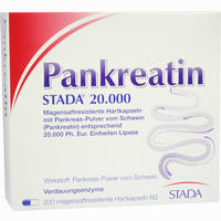 Pankreatin Stada 20.000 Kapseln Stada 200 Stück - ab 15,08 €