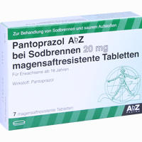 Pantoprazol Abz bei Sodbrennen 20 Mg Magensaftresistente Tabletten 7 Stück