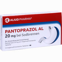 Pantoprazol Al 20mg bei Sodbrennen Tabletten 7 Stück - ab 1,03 €