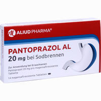 Pantoprazol Al 20mg bei Sodbrennen Tabletten 7 Stück - ab 1,73 €