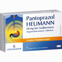 Pantoprazol Heumann 20mg bei Sodbrennen Msr. Tabletten  7 Stück - ab 1,74 €