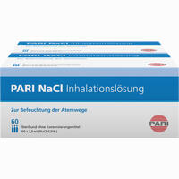 Pari Nacl Inhalationslösung Ampullen 20 x 2.5 ml - ab 4,14 €