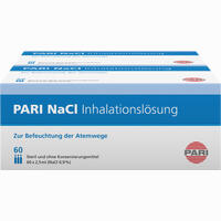 Pari Nacl Inhalationslösung Ampullen 20 x 2.5 ml - ab 3,81 €