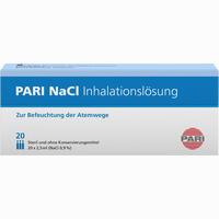 Pari Nacl Inhalationslösung Ampullen 20 x 2.5 ml - ab 3,81 €