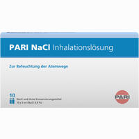 Pari Nacl Inhalationslösung Ampullen 20 x 2.5 ml - ab 3,96 €