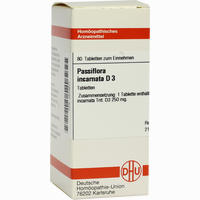 Passiflora Incarnata D3 Tabletten 80 Stück