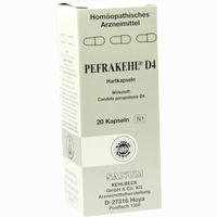 Pefrakehl D4 Kapseln 20 Stück - ab 20,25 €