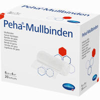 Peha- Mullbinde 6cmx4m  20 Stück - ab 1,07 €