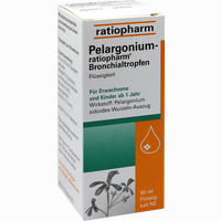 Pelargonium- Ratiopharm Bronchialtropfen Fluid 50 ml - ab 8,84 €