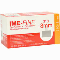 Pen Kanülen Ime- Fine Universal 31g/8mm 100 Stück
