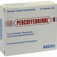 Percoffedrinol N Tabletten 50 Stück - ab 2,85 €