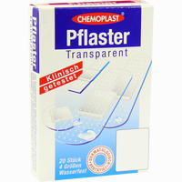 Pflaster Transparent 4 Größen Wasserfest  20 Stück - ab 0,85 €