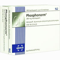 Phosphonorm Kapseln  1 x 100 Stück - ab 38,77 €