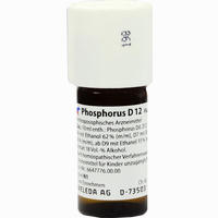 Phosphorus D12 Dilution Weleda 20 ml