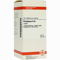Phosphorus D30 Tabletten 80 Stück - ab 7,51 €