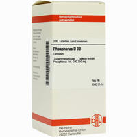 Phosphorus D30 Tabletten 80 Stück - ab 7,74 €